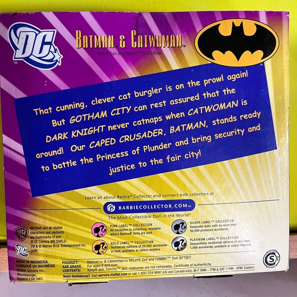 Lil Batman & CatWoman Barbies - Picture 2 of 3